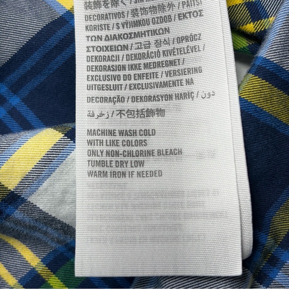 Abercrombie & Fitch Multicolor Plaid Button Down Shirt - Picture 8 of 10